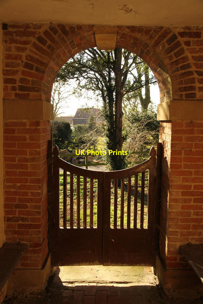 Photo 6"x4" Porch view Gautby c2015