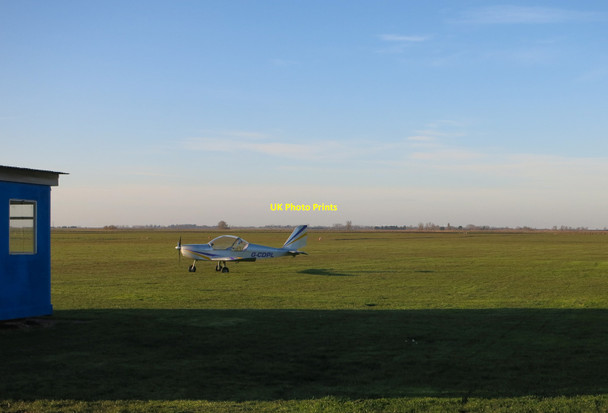 Photo 6"x4" Plane by Meadlands Main Drove Sutton Gault c2015
