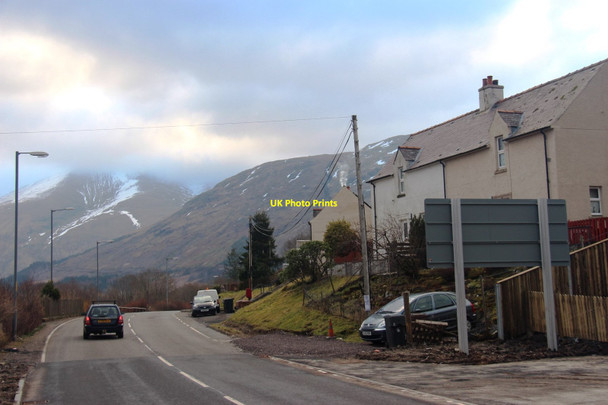 Photo 6"x4" A85 entering Crianlarich Crianlarich c2015