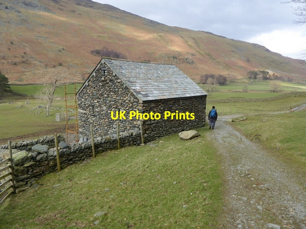 Photo 6"x4" Barn in Grisedale Bridgend\/NY3914 c2015