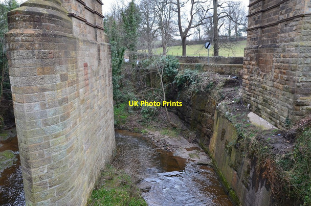 Photo 6"x4" River South Esk at Newbattle Viaduct Lasswade c2015