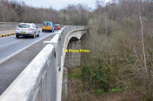 Photo 6"x4" Bridge over the South Esk, Dalhousie Lasswade c2015