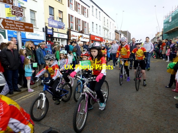 Photo 6"x4" Omagh Wheelers, St Patrick's Day 2015 Omagh c2015