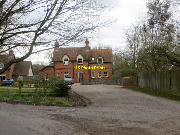 Photo 6"x4" Upton Station Upton\/SU5186 c2015