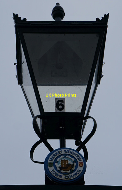 Photo 6"x4" Lamp at Market Weighton Market Weighton c2015
