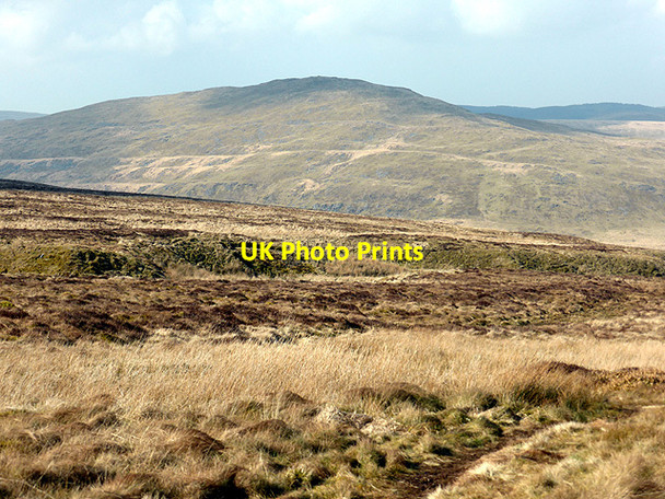 Photo 6"x4" A view towards Drosgol Bryn y Beddau c2015