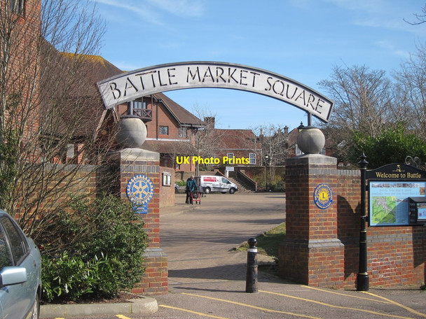 Photo 6"x4" Battle Market Square Battle\/TQ7416 c2015