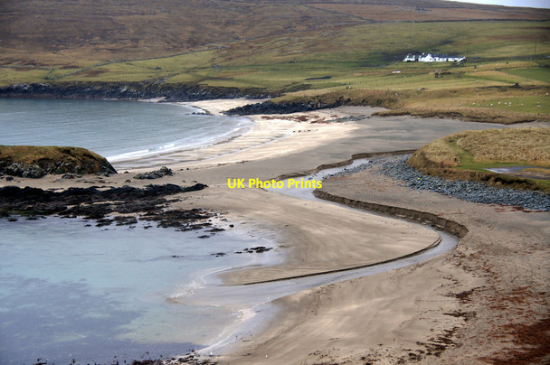 Photo 6"x4" Burn of Norwick on Norwick beach Kirkaton c2015