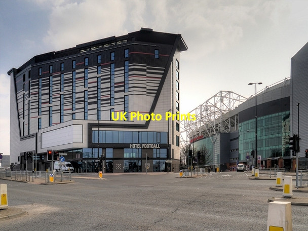 Photo 6"x4" Old Trafford, Hotel Football Salford\/SJ8098 c2015