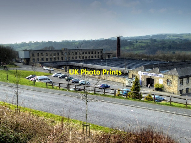 Photo 6"x4" West Mill (Pendle Village Mill Outlet), Brierfield Brierfield c2015