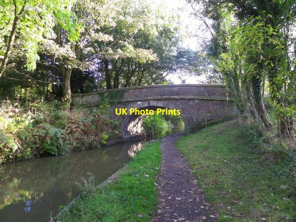 Photo 6"x4" Macclesfield Canal, bridge 22 Bollington c2014
