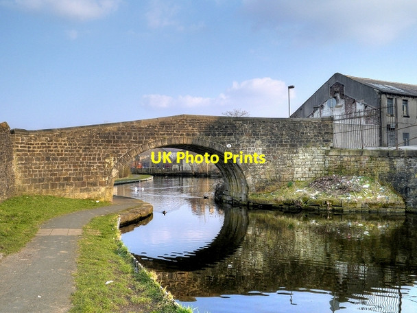 Photo 6"x4" Leeds and Liverpool Canal, Whitefield Bridge (#141) Nelson\/SD8637 c2015