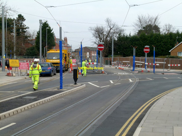 Photo 6"x4" Devonshire Avenue road junction Beeston\/SK5236 c2015