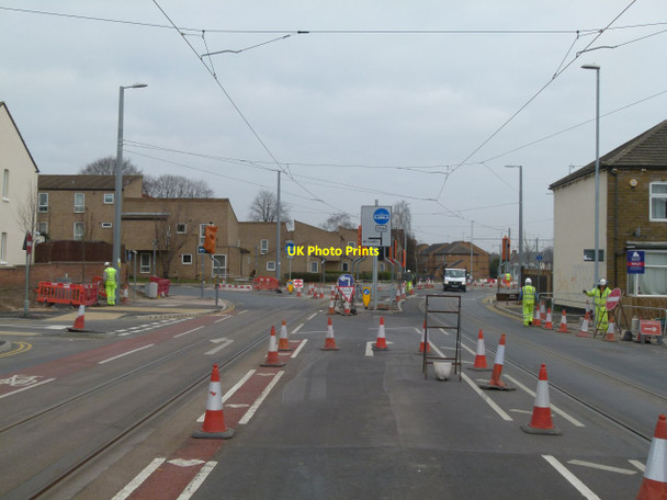 Photo 6"x4" Middle Street at Regent Street Beeston\/SK5236 c2015