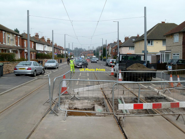 Photo 6"x4" Remedial work on Fletcher Road Beeston\/SK5236 c2015