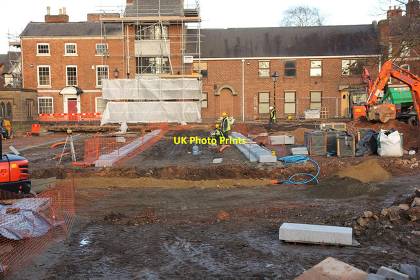 Photo 6"x4" Leicester Cathedral precinct Leicester c2014 P1
