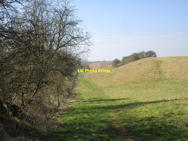 Photo 6"x4" Bridleway above Benniworth Haven Donington on Bain c2015