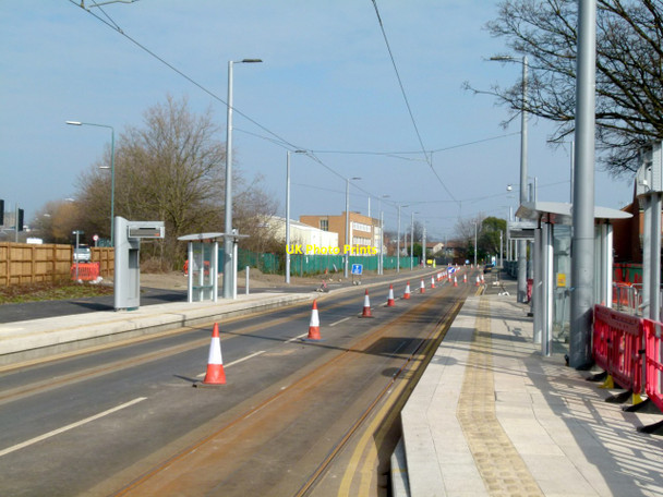 Photo 6"x4" Meadows Way West tram stop West Bridgford c2015