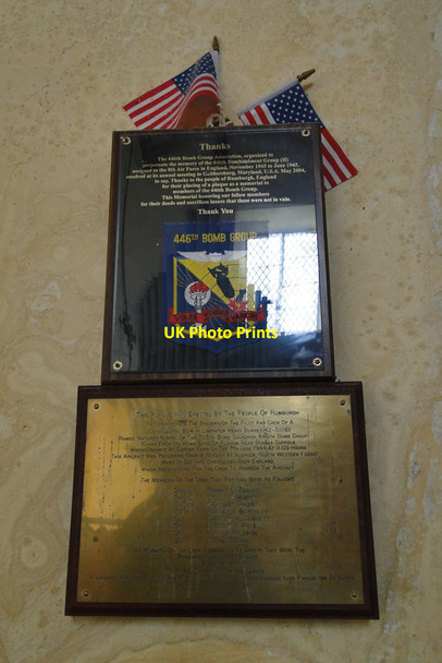 Photo 6"x4" WW2 446th Bomb Group memorial at Rumburgh Rumburgh c2015