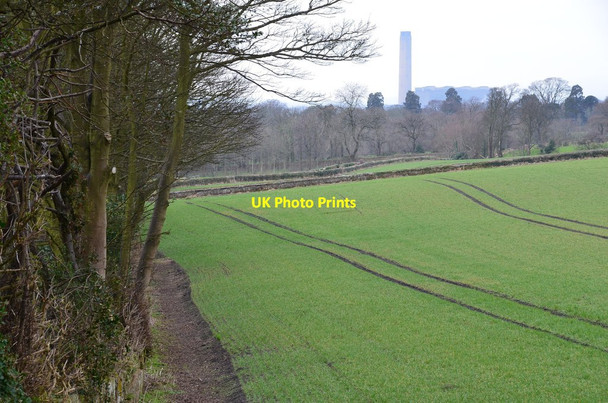 Photo 6"x4" Fieldside path, Culross Culross c2015