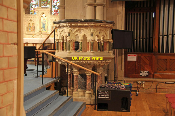 Photo 6"x4" St Stephen, Richmond Road - Pulpit Richmond\/TQ1874 c2015