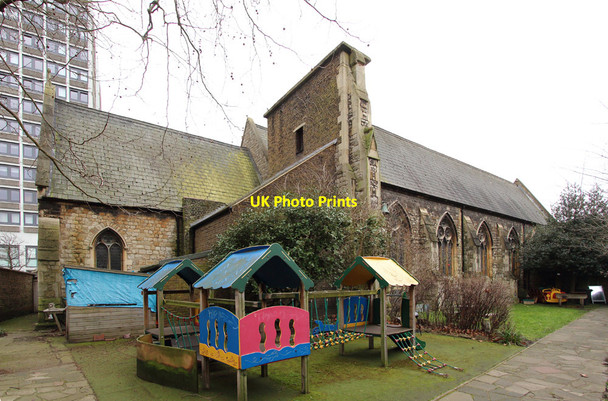 Photo 6"x4" Christ Church, Union Grove Battersea c2015