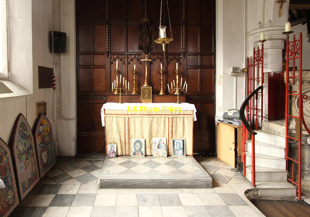 Photo 6"x4" Christ Church, Union Grove - North chapel Battersea c2015