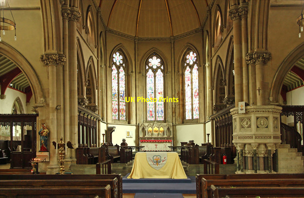 Photo 6"x4" St Mary, Church Street, Stoke Newington - Chancel Stoke Newington c2015