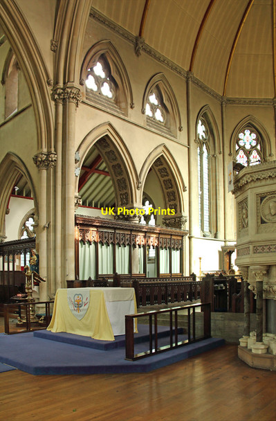 Photo 6"x4" St Mary, Church Street, Stoke Newington - Interior Stoke Newington c2015