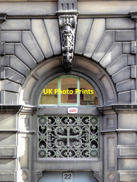 Photo 6"x4" 22 Lever Street (detail) Manchester c2015