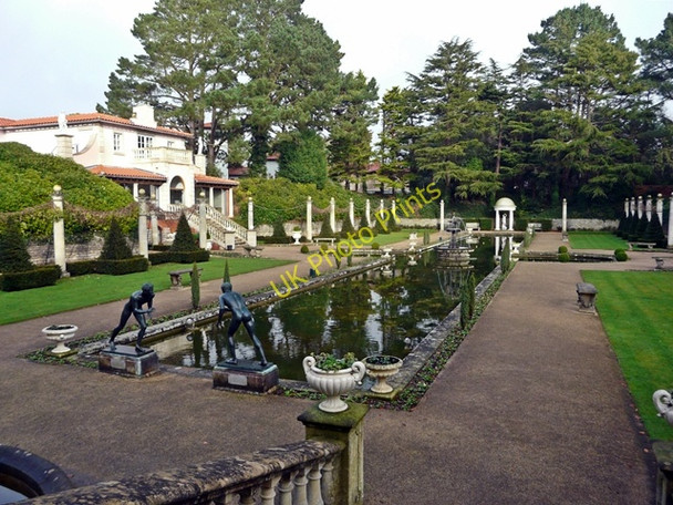 Photo 6"x4" The Italian Garden, Compton Acres Canford Cliffs c2008