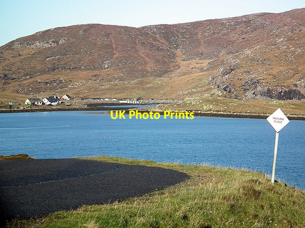 Photo 6"x4" Passing place Uidh c2014
