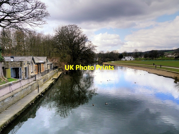 Photo 6"x4" River Aire, Saltaire Shipley\/SE1437 c2015