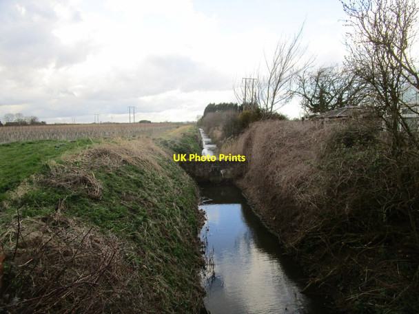 Photo 6"x4" The Beverley and Skidby Drain Thearne c2015