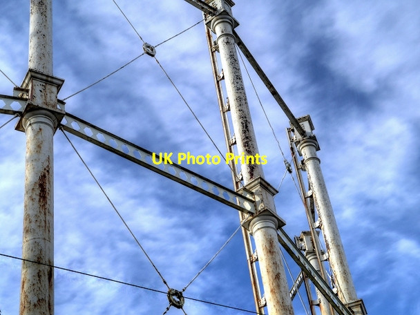 Photo 6"x4" Salford Gasworks, Gasometer Detail Salford\/SJ8098 c2015