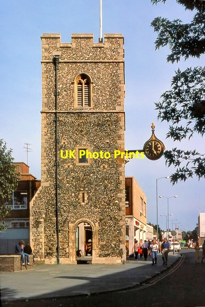 Photo 6"x4" St George's Clocktower, Canterbury Canterbury\/TR1457 c1979