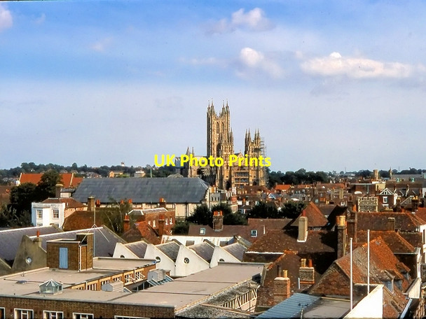 Photo 6"x4" Rooftops of Canterbury Canterbury\/TR1457 c1979