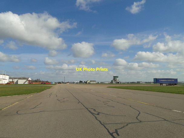 Photo 6"x4" Part of Bentwaters perimeter track Rendlesham c2015