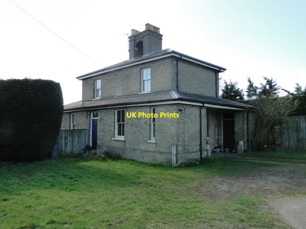 Photo 6"x4" The old railway station at Marlesford Wickham Market c2015