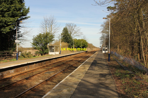 Photo 6"x4" Rauceby Station Greylees c2015