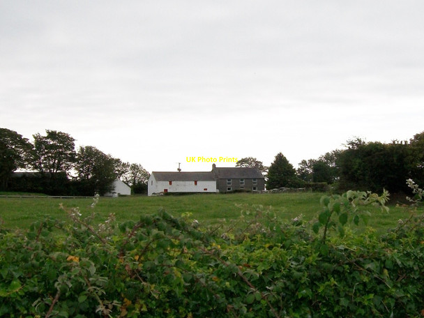 Photo 6"x4" Traditional farmhouse and buildings on the south side of Ballycrutle Road Bishops Court\/J5642 c2011