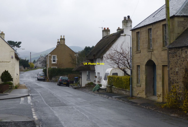 Photo 6"x4" Thatched cottage in Town Yetholm Town Yetholm c2015