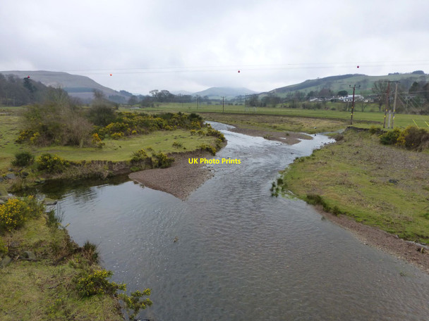 Photo 6"x4" Bowmont Water Kirk Yetholm c2015