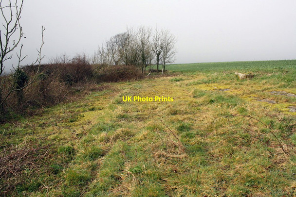 Photo 6"x4" Site of demolished barn near Dirty Gate Toller Whelme c2015