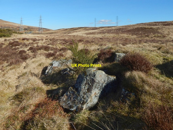 Photo 6"x4" Limestone outcrops Ardoch\/NS3676 c2015 P1