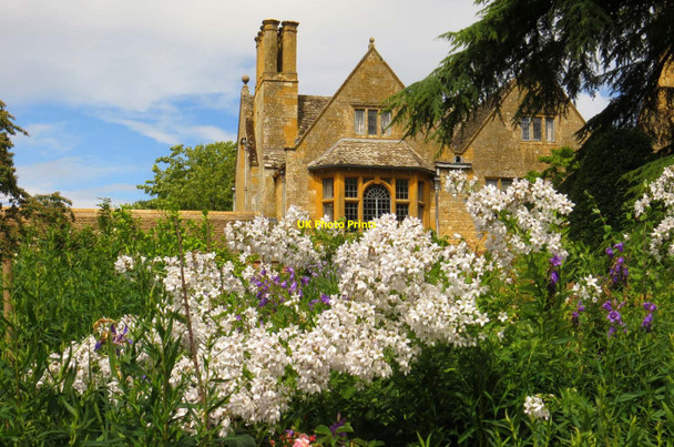 Photo 6"x4" Hidcote Manor from the Old Garden Hidcote Bartrim c2014 P1