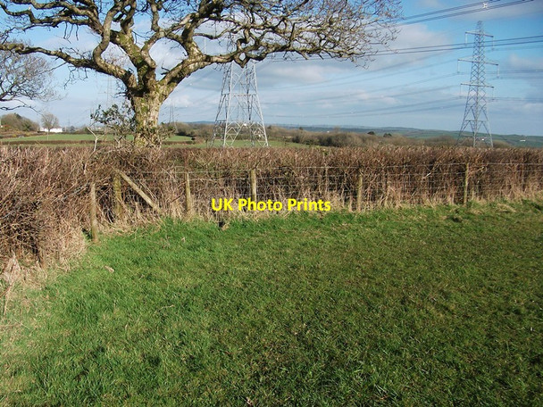 Photo 6"x4" Where the public footpath meets the road . . Ffynnon\/SN3516 c2015