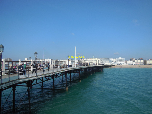 Photo 6"x4" East side of Worthing Pier Worthing\/TQ1303 c2015