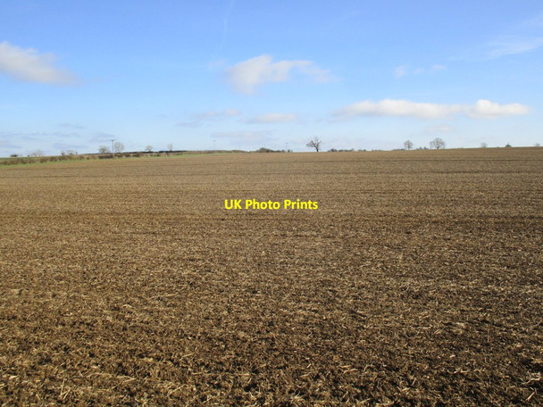 Photo 6"x4" Looking towards the A15 Cranwell c2015