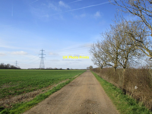 Photo 6"x4" Bridleway to Old Brauncewell Cranwell c2015